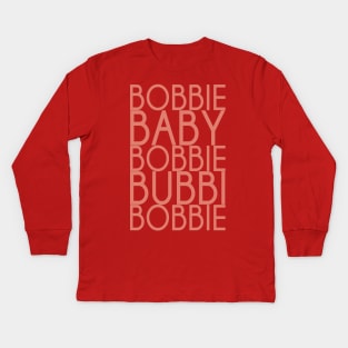 Bobbie Baby Bobbie Bubbi Bobbie Kids Long Sleeve T-Shirt